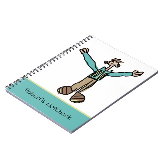 Happy Typ Notizblock (Linke Seite)