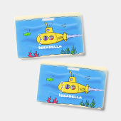 Happy U-Boot-Cartoon Ausweis (Vorder- & Rückseite)