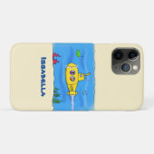 Happy U-Boot-Cartoon Case-Mate iPhone Hülle (Rückseite (Horizontal))
