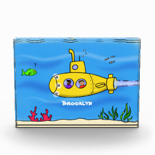 Happy U-Boot-Cartoon Fotoblock
