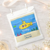 Happy U-Boot-Cartoon Geschenktütchen (Ausgeschnitten)