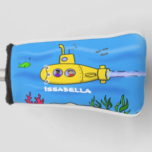 Happy U-Boot-Cartoon Golf Headcover