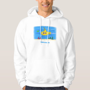 Happy U-Boot-Cartoon Hoodie