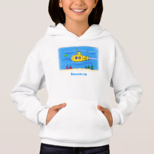 Happy U-Boot-Cartoon Hoodie