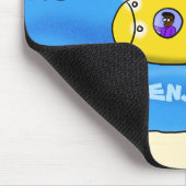 Happy U-Boot-Cartoon Mousepad (Ecke)