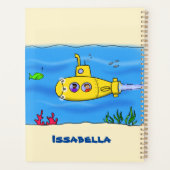 Happy U-Boot-Cartoon Planer (Rückseite)