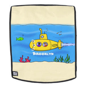 Happy U-Boot-Cartoon Rucksack