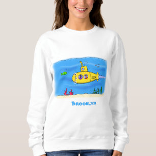 Happy U-Boot-Cartoon Sweatshirt