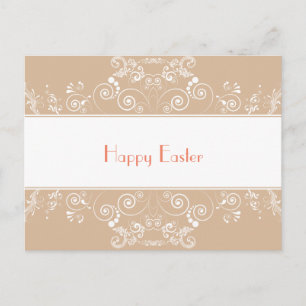 Happy und gesegnet Osterantikmalerei Postcard Postkarte