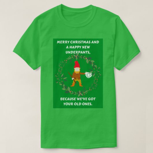 Happy Underpants Gnomes T-Shirt (Design vorne)