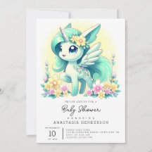 Happy Unicorn Baby Dusche