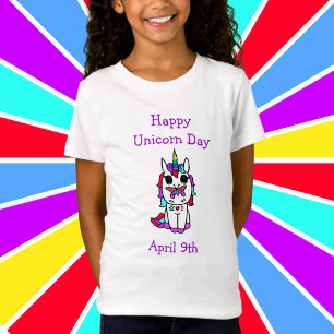 Happy Unicorn Day 9. April T-Shirt
