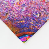 Happy Unicorn Fleecedecke (Ecke)