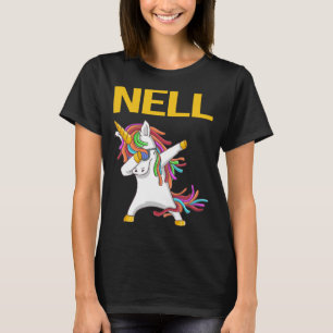 Happy Unicorn - Name der Zelle T-Shirt