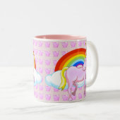 Happy Unicorn Tasse (VorderseiteRechts)