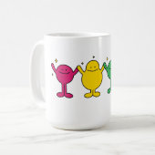 Happy Unity Characters Kaffeetasse (Vorderseite Links)