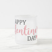 Happy v-day Kaffee Tasse (Mittel)