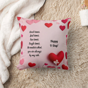 Happy V-Day Kissen