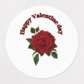 Happy V day Multi Aufkleber (Design 1)