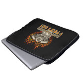 Happy V-Twin’s Day, Anti Valentine, Chopper Lovers Laptopschutzhülle (Vorne Knopf)