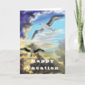 Happy Vacation Card Gefühl Die Freiheit Karte (Vorderseite)