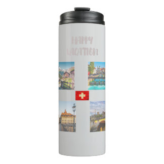 HAPPY VACATION THERMOSBECHER