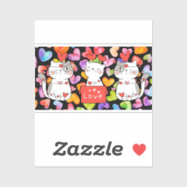 Happy Valentine Aufkleber