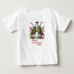 Happy valentine baby t-shirt