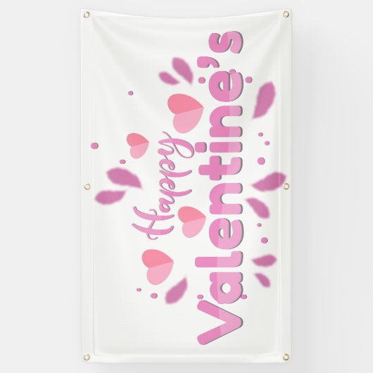 HAPPY VALENTINE BANNER (Vertikal)
