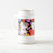 Happy Valentine Bierglas (Vorderseite Links)