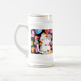 Happy Valentine Bierglas