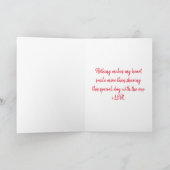 Happy Valentine Card Feiertagskarte (Innenseite)