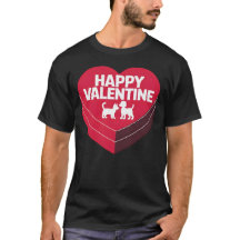 Happy Valentine, Chocolates & Furry Friends Tshirt