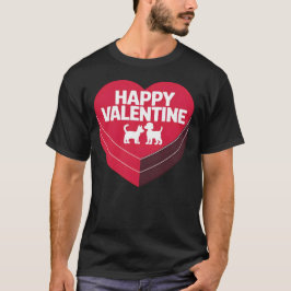 Happy Valentine, Chocolates & Furry Friends Tshirt