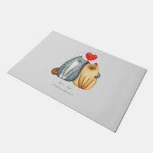 Happy Valentine Day 2023 st valentine 14 Februar Fußmatte (Schrägansicht)