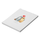 Happy Valentine Day 2023 st valentine 14 Februar Notizblock (Rotiert)