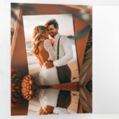 Happy Valentine Day Dreifach Gefaltete Einladung (Innen Erste Seite)