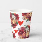 Happy Valentine Day Pappbecher (Vorderseite)
