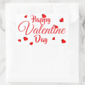 Happy Valentine Day Sticker (Tasche)