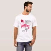 Happy valentine Day T-Shirt (Vorne ganz)