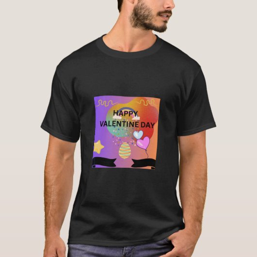 HAPPY VALENTINE DAY T-Shirt (Vorderseite)