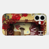 Happy Valentine Day Tunes in meinem Herzen Case-Mate iPhone Hülle (Rückseite (Horizontal))