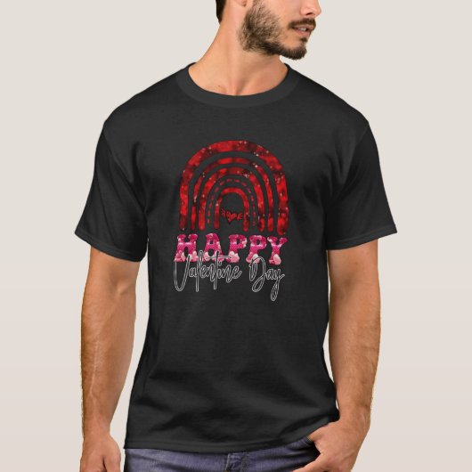 Happy Valentine Day Valentines Day for Him Her Boy T-Shirt (Vorderseite)