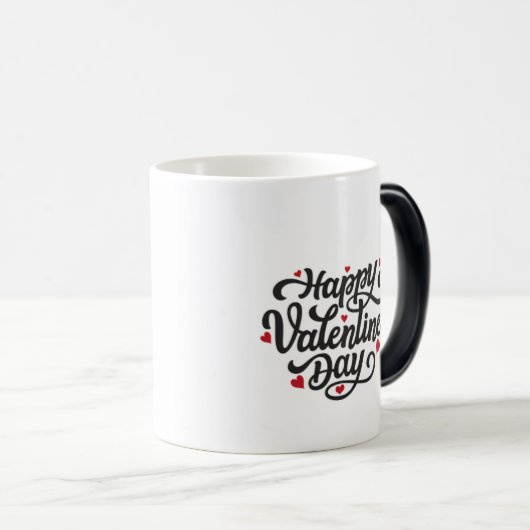 Happy Valentine Day Verwandlungstasse (VorderseiteRechts)