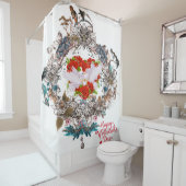 Happy valentine duschvorhang (Beispiel)