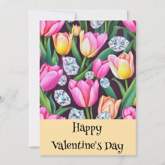 Happy Valentine Feiertagskarte (Vorderseite)