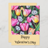 Happy Valentine Feiertagskarte (Vorne/Hinten)