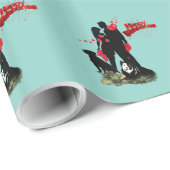 Happy Valentine Geschenkpapier (Rolleneckpunkt)