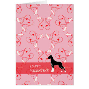 Happy Valentine Great Dane