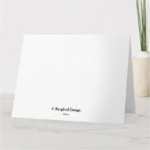 Happy Valentine hübsch rosa Rosen Romantische Lieb Karte (Rückseite)